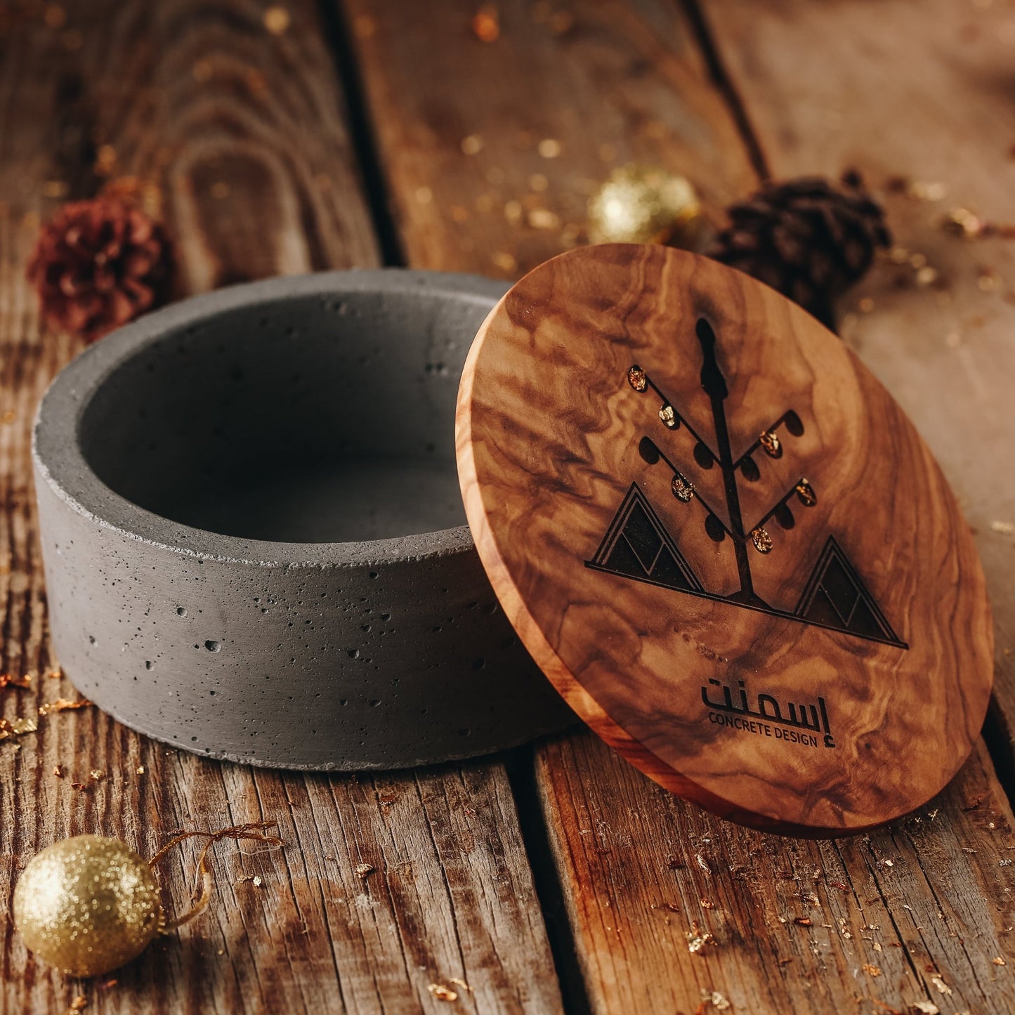 Pack Pilier - boite chocolat et bougie - Ismant