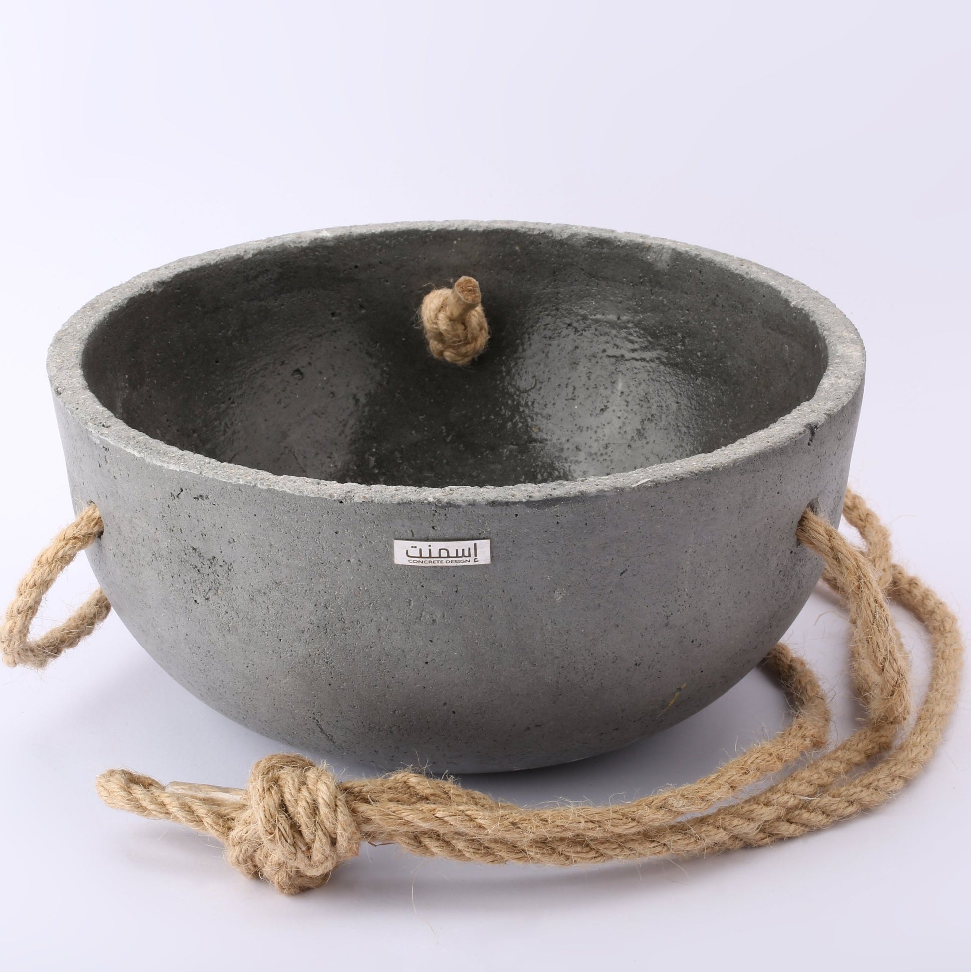 Pot Bol suspendu en Béton GFRC- Ismant 1