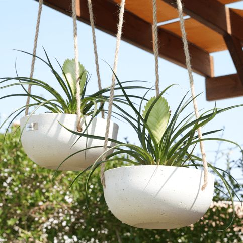 Pot Bol suspendu en Béton GFRC- Ismant 4