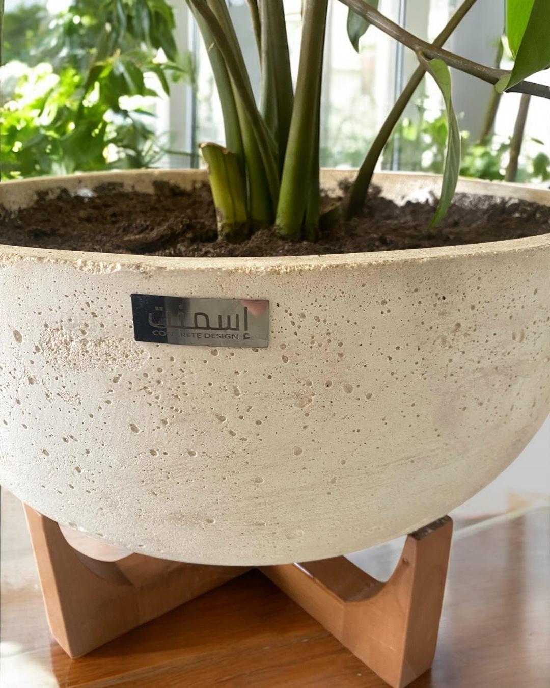 Pot Boléo en béton GFRC - Ismant 7