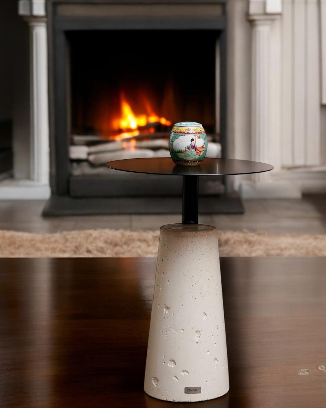 Table d’appoint en béton 7